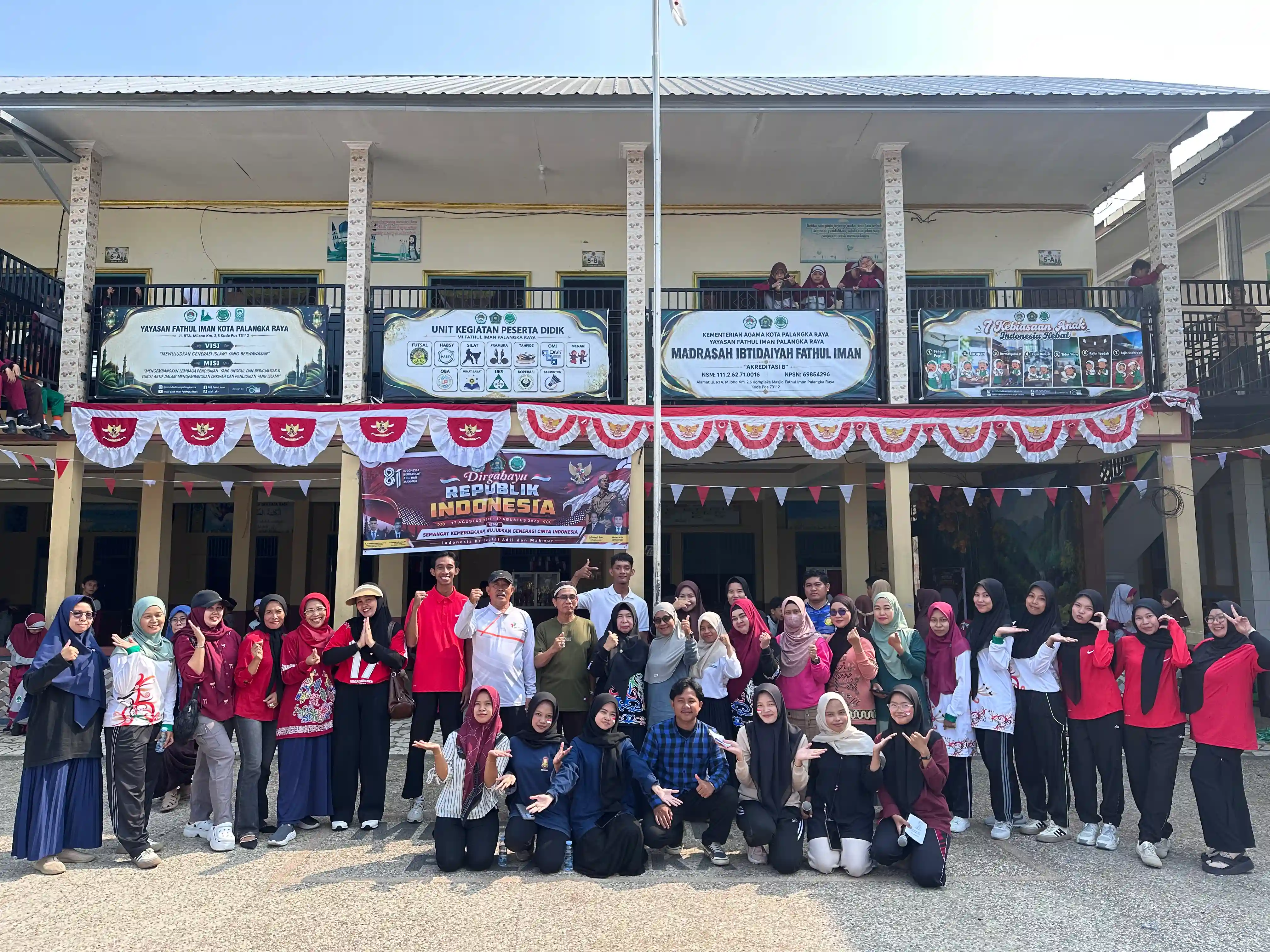 Thumbnail berita Semarak HUT RI Ke-81, MI Fathul Iman Gelar Beragam Lomba Libatkan Murid, Guru, dan Orang Tua