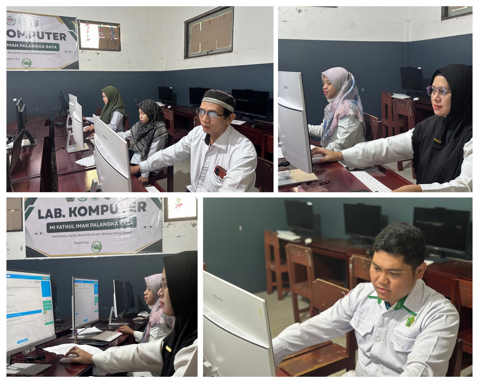 Hari Kedua AKGTK 2026, Guru MI Fathul Iman Tetap Semangat Mengikuti Asesmen