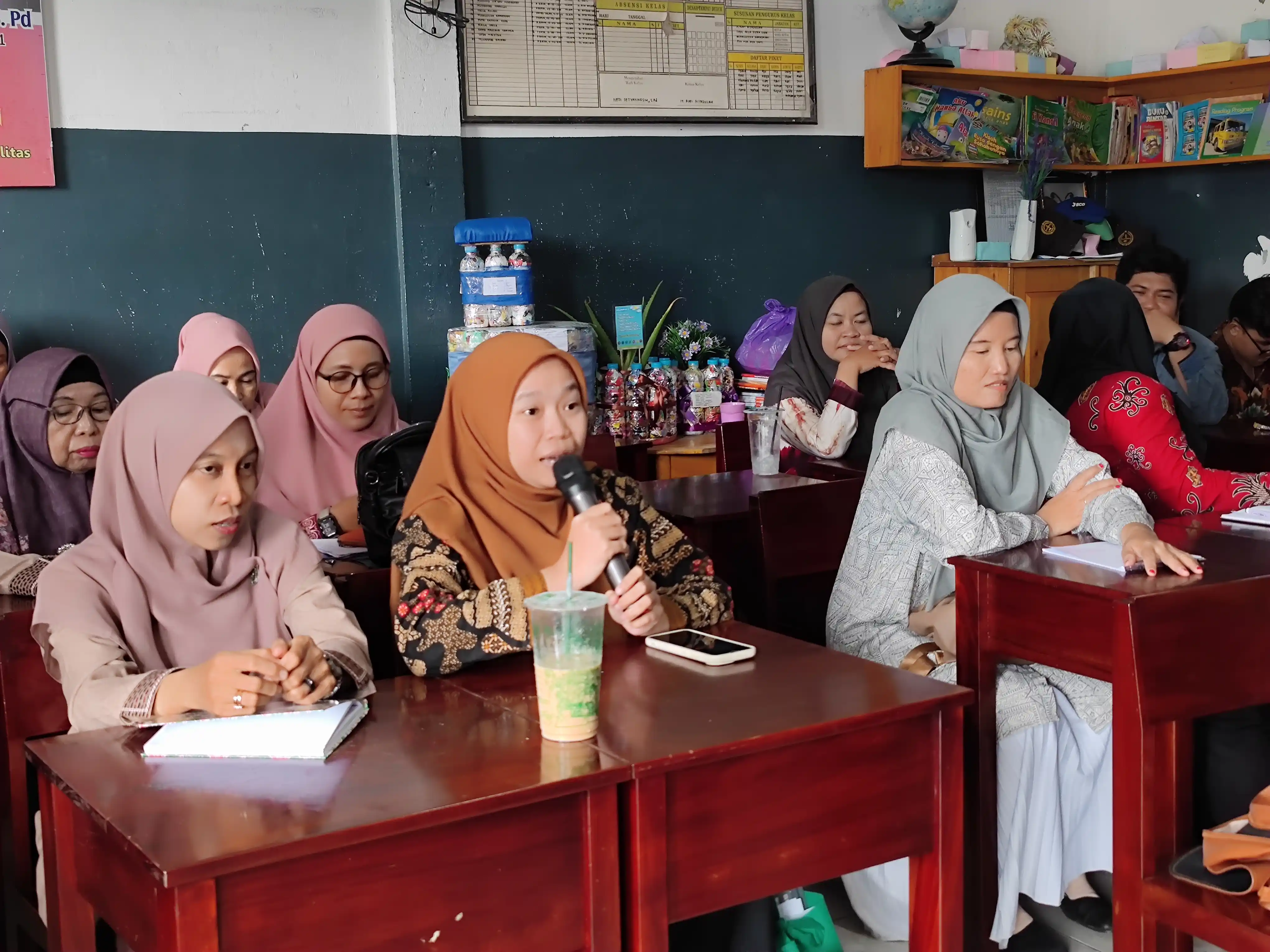 Sesi penyampaian wali kelas